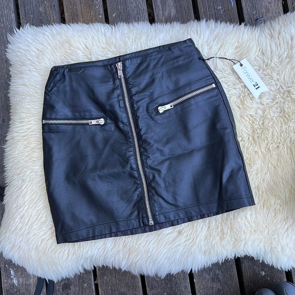 Forever 21 Dresses & Skirts - 4 FOR $25 - NWT Faux Leather Mini Skirt